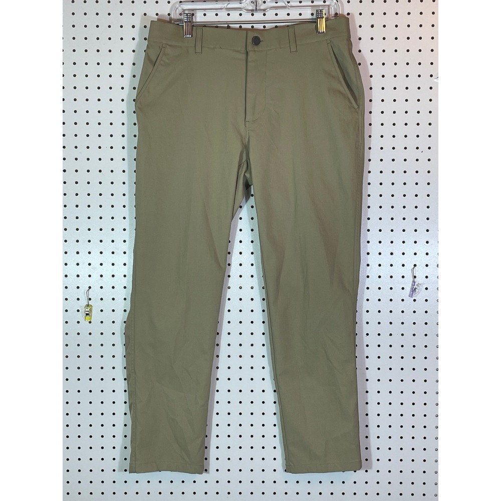 32 Degrees Cool Stretch Performance Pants Mens 32x29 Khaki Tan T2413783